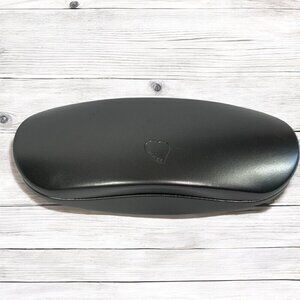 Carolee Clamshell Reading Glasses/Sunglasses Protective Case Metallic Grey 6"x3"